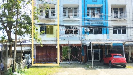 Disewakan Ruko 3 Lantai Way Halim Bandarlampug