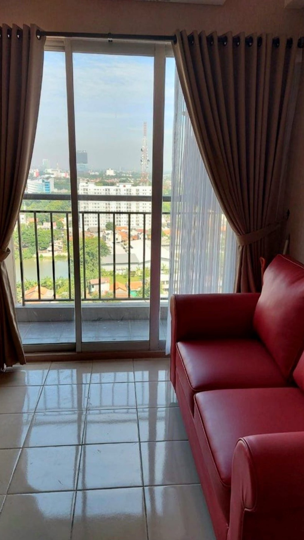 Apartemen siap huni full furnished di BSD