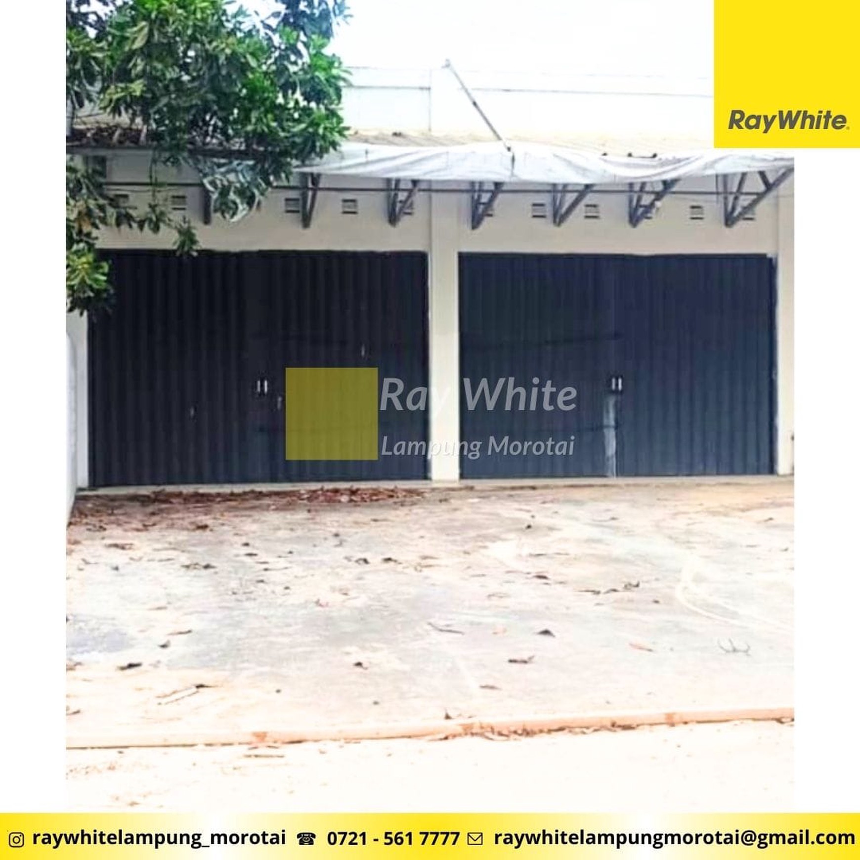 Disewakan kios 2 pintu plong