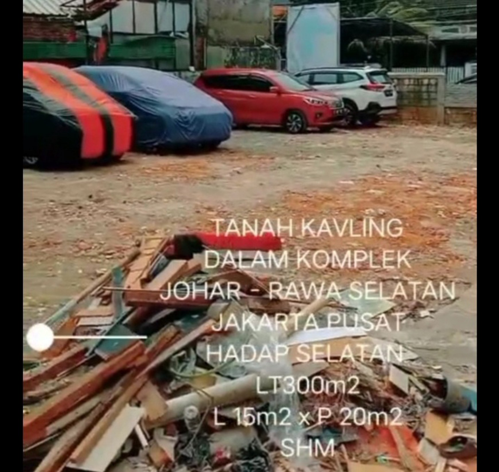 Dijual Tanah di Johar Baru Jakarta Pusat