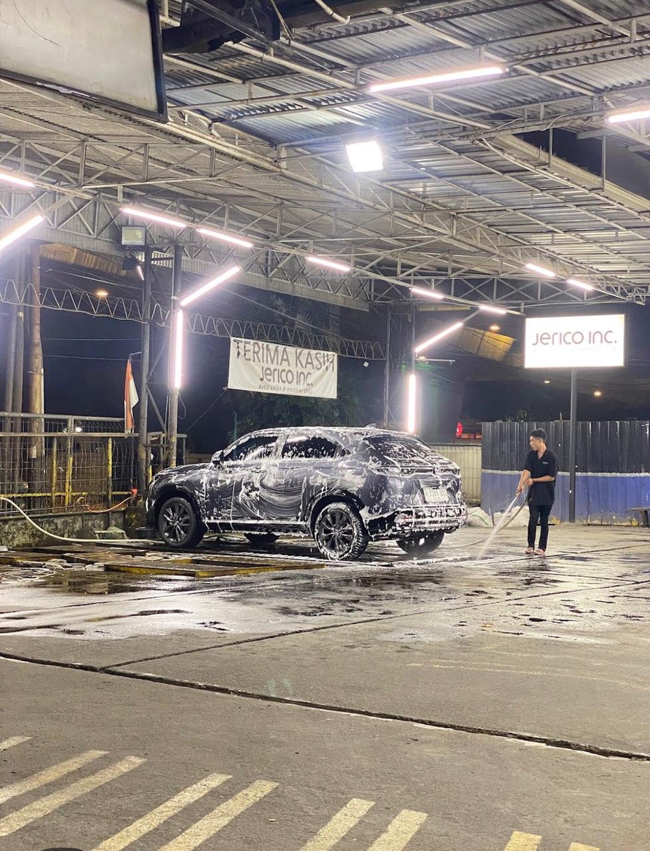 Tanah premium yang disewakan ke carwash dengan lokasi di jalan raya antasari