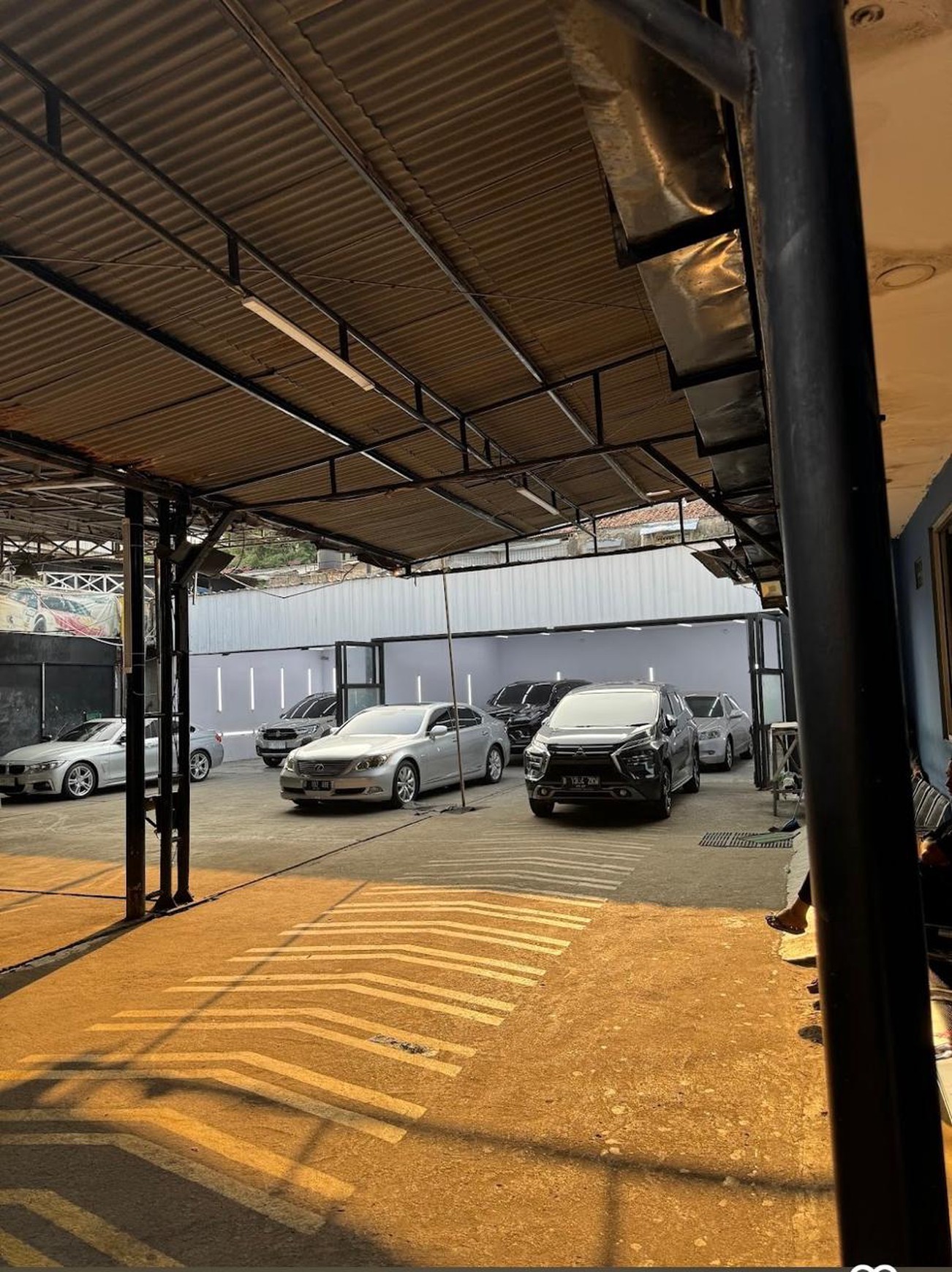 Tanah premium yang disewakan ke carwash dengan lokasi di jalan raya antasari