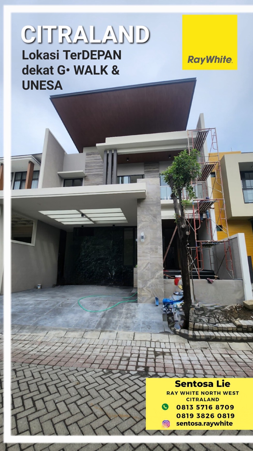 6 M-an Rumah Baru Citraland Emerald Mansion - Royal Park Dekat Gwalk, Sekolah Ciputra, Pakuwon.indah, Graha Family