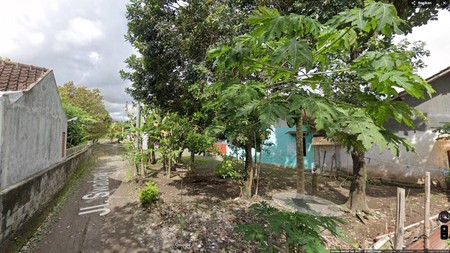 Tanah Pekarangan 319  Meter Persegi Lokasi Dekat SMP 2 Muhammadiyah Depok Sleman