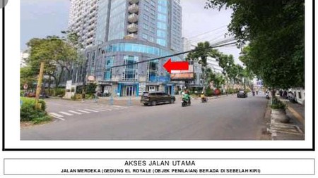 DIJUAL UNIT PINGGIR JALAN LOKASI TENGAH KOTA 