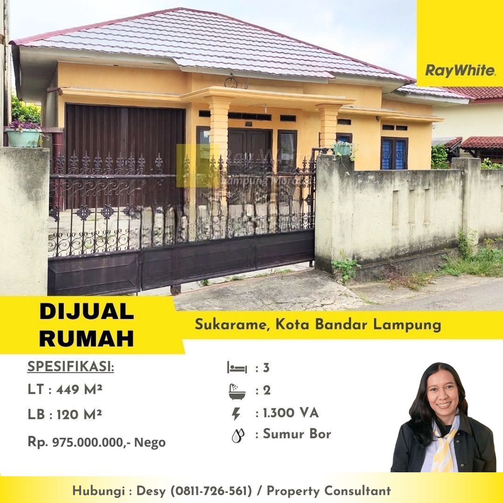 Rumah Murah Di Sukarame