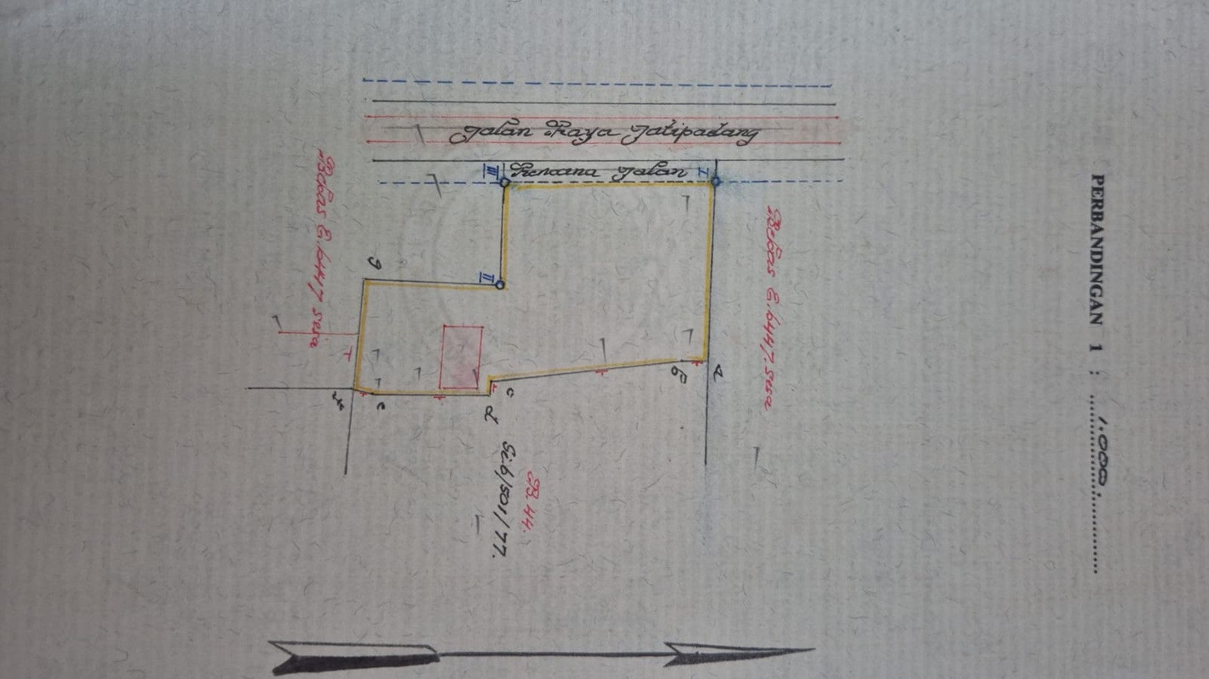 Tanah 2025m2 Siap Bangun Dekat Akses Toll Area Kebagusan Raya