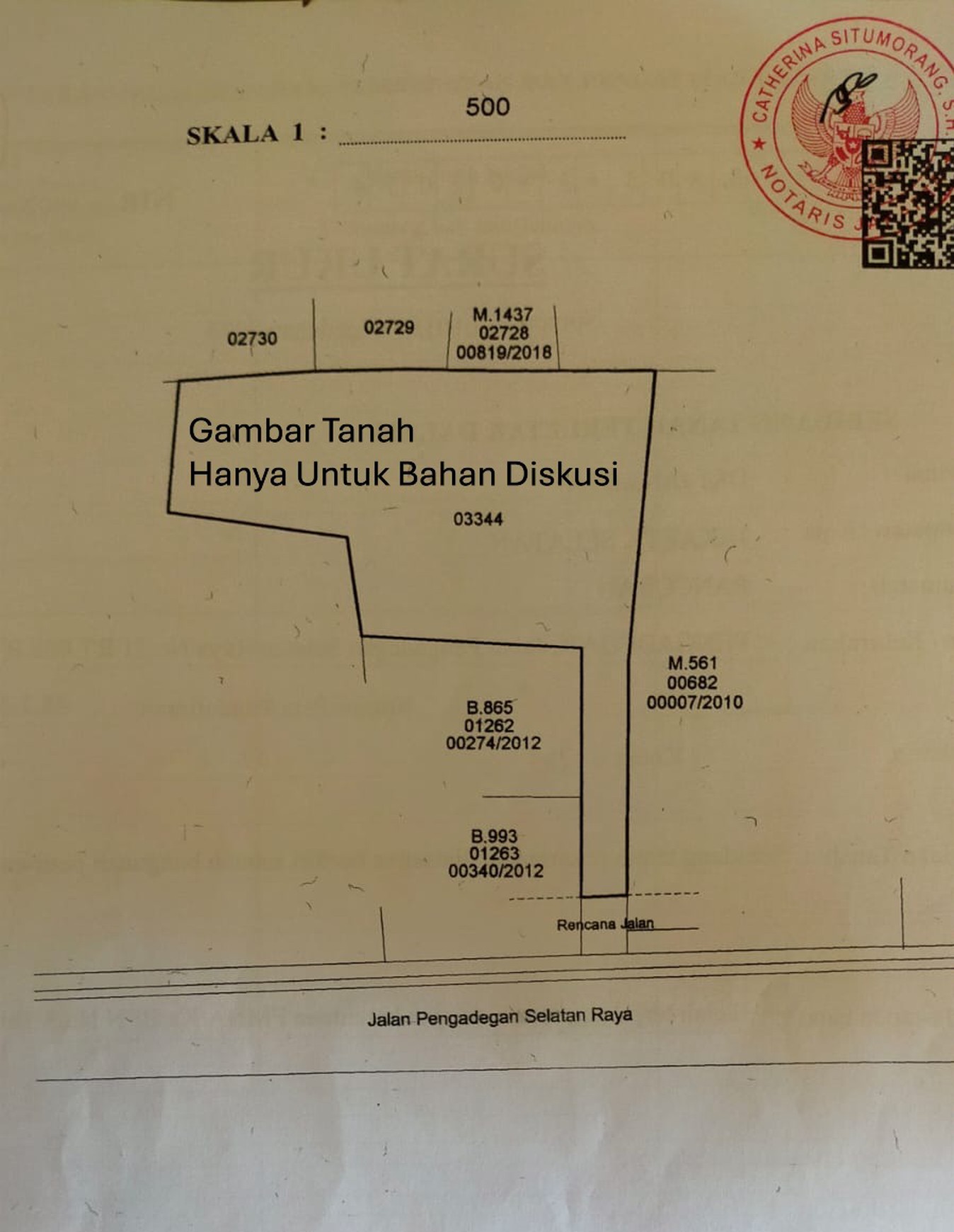Rumah Klasik Nyaman dan Asri Luas Tanah 712m2 di Pengadegan Selatan