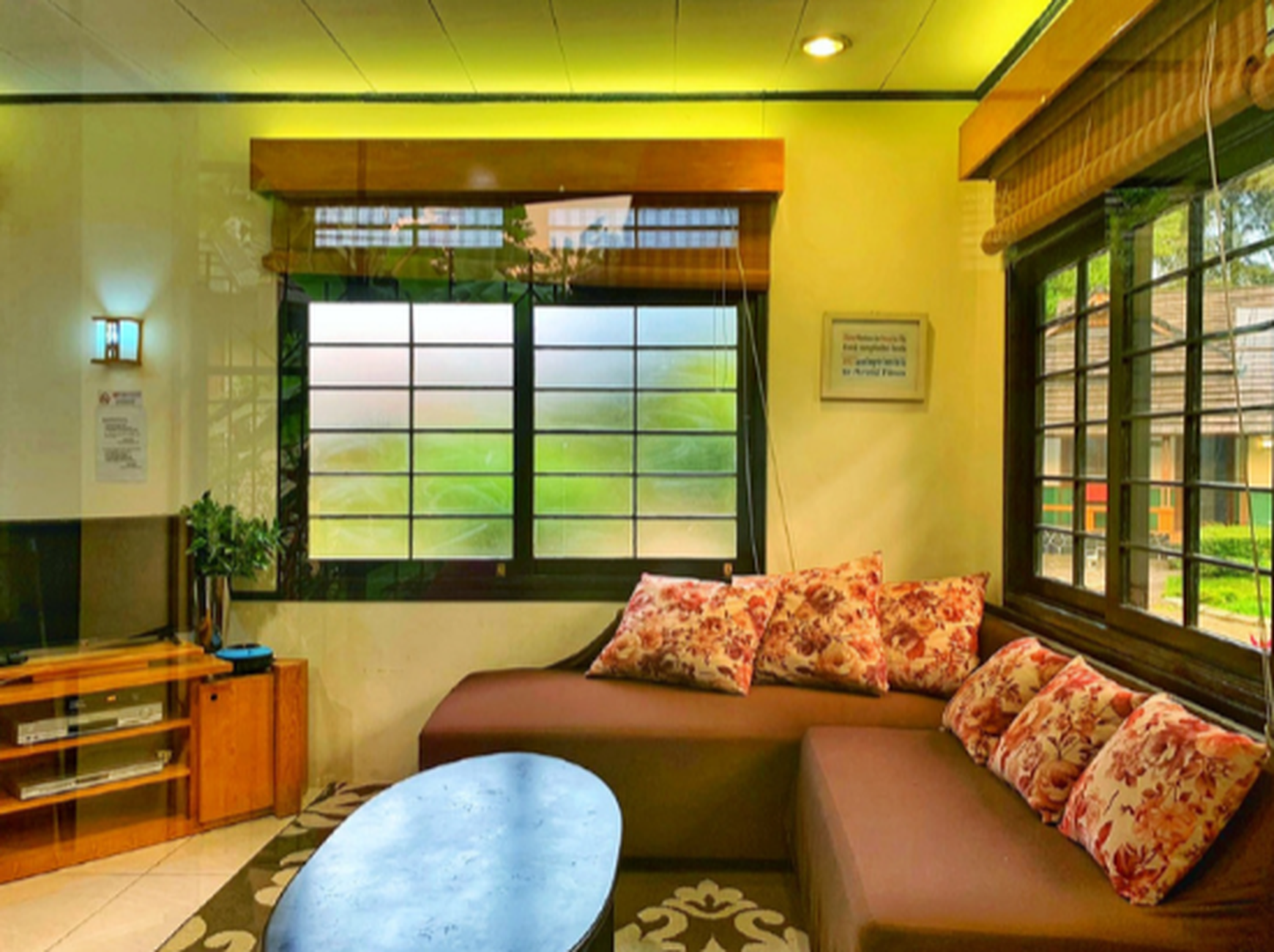 Villa Jepang Asri dengan Halaman Luas Lingkungan Nyaman @Kota Bunga Puncak