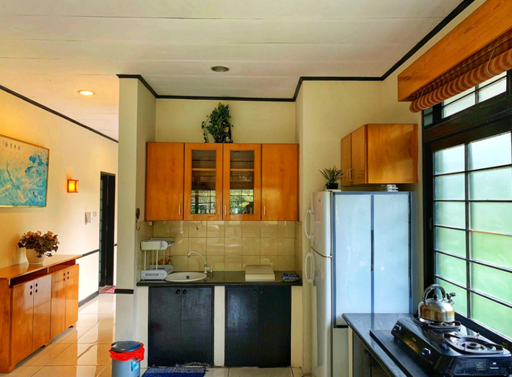 Villa Jepang Asri dengan Halaman Luas Lingkungan Nyaman @Kota Bunga Puncak