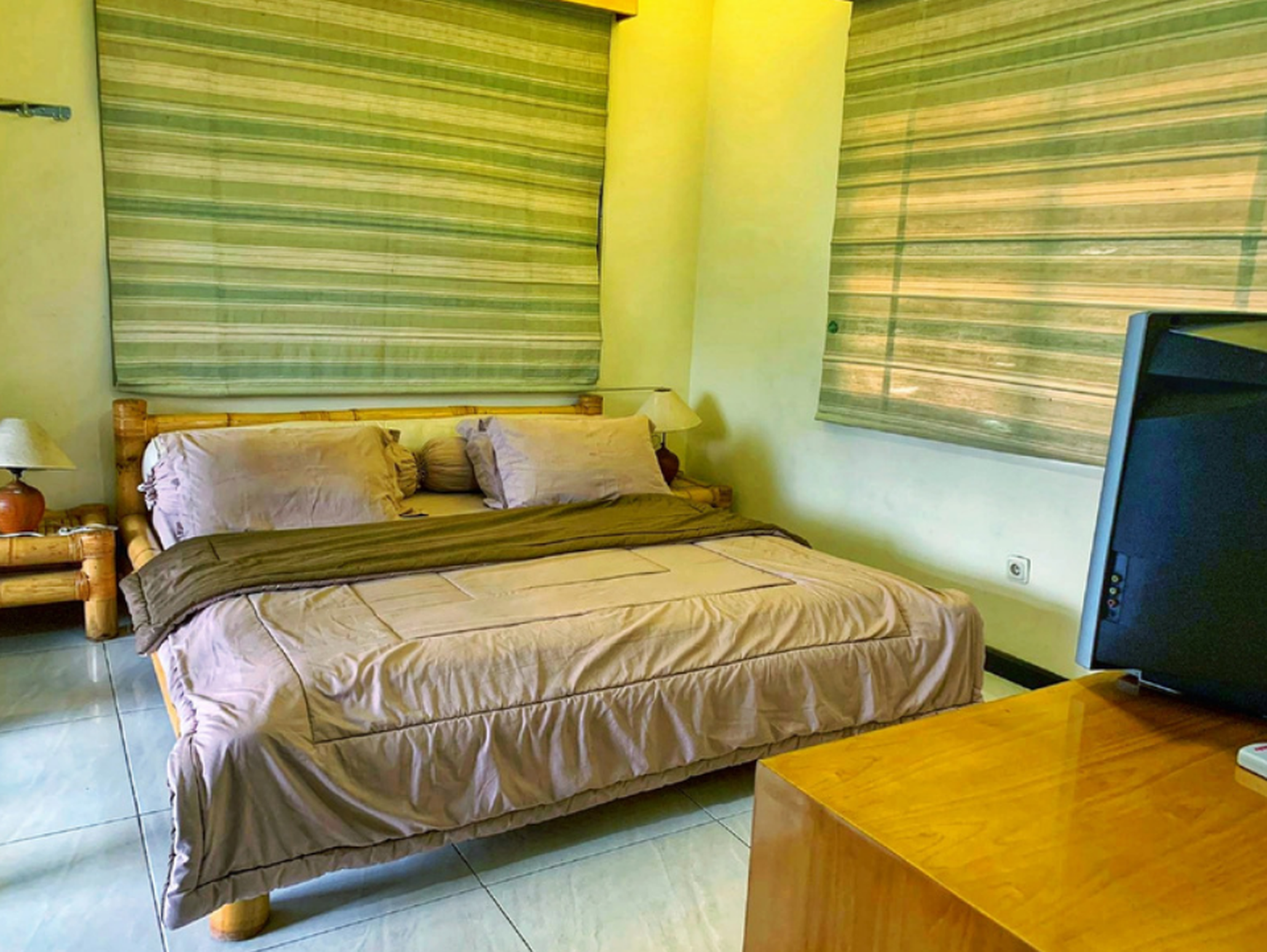 Villa Jepang Asri dengan Halaman Luas Lingkungan Nyaman @Kota Bunga Puncak