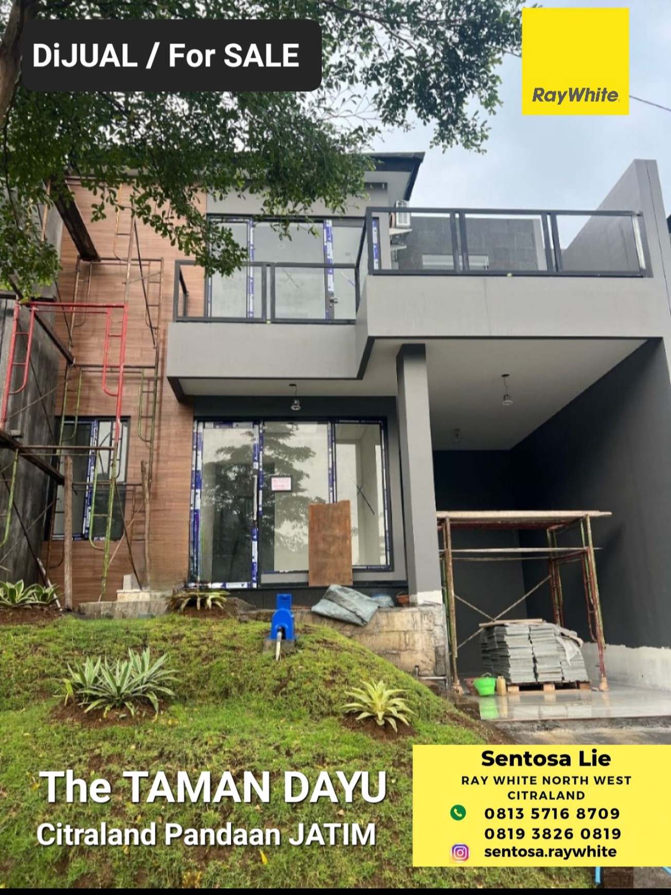 Murah 1 M-an Villa Rumah The Taman Dayu by Ciputra Pandaan Pasuruan Jatim - Rumah Baru Modern Ciputra Golf Siap Huni Dekat Akses Tol