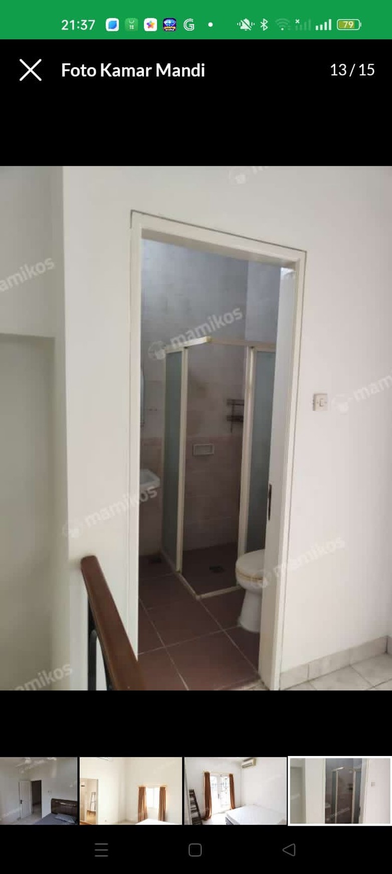 Rumah Luas 2 Lantai Hadap Taman di Kota Wisata 