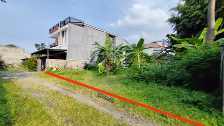 Tanah Kavling 298 Meter Persegi Lokasi Kutu Tegal Dekat JCM Sinduadi Mlati Sleman