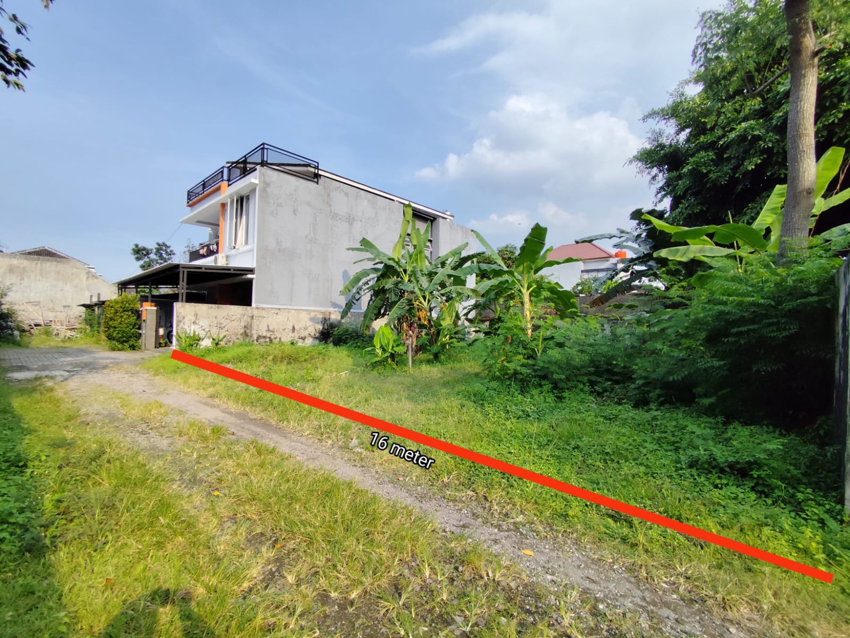 Tanah Kavling 298 Meter Persegi Lokasi Kutu Tegal Dekat JCM Sinduadi Mlati Sleman