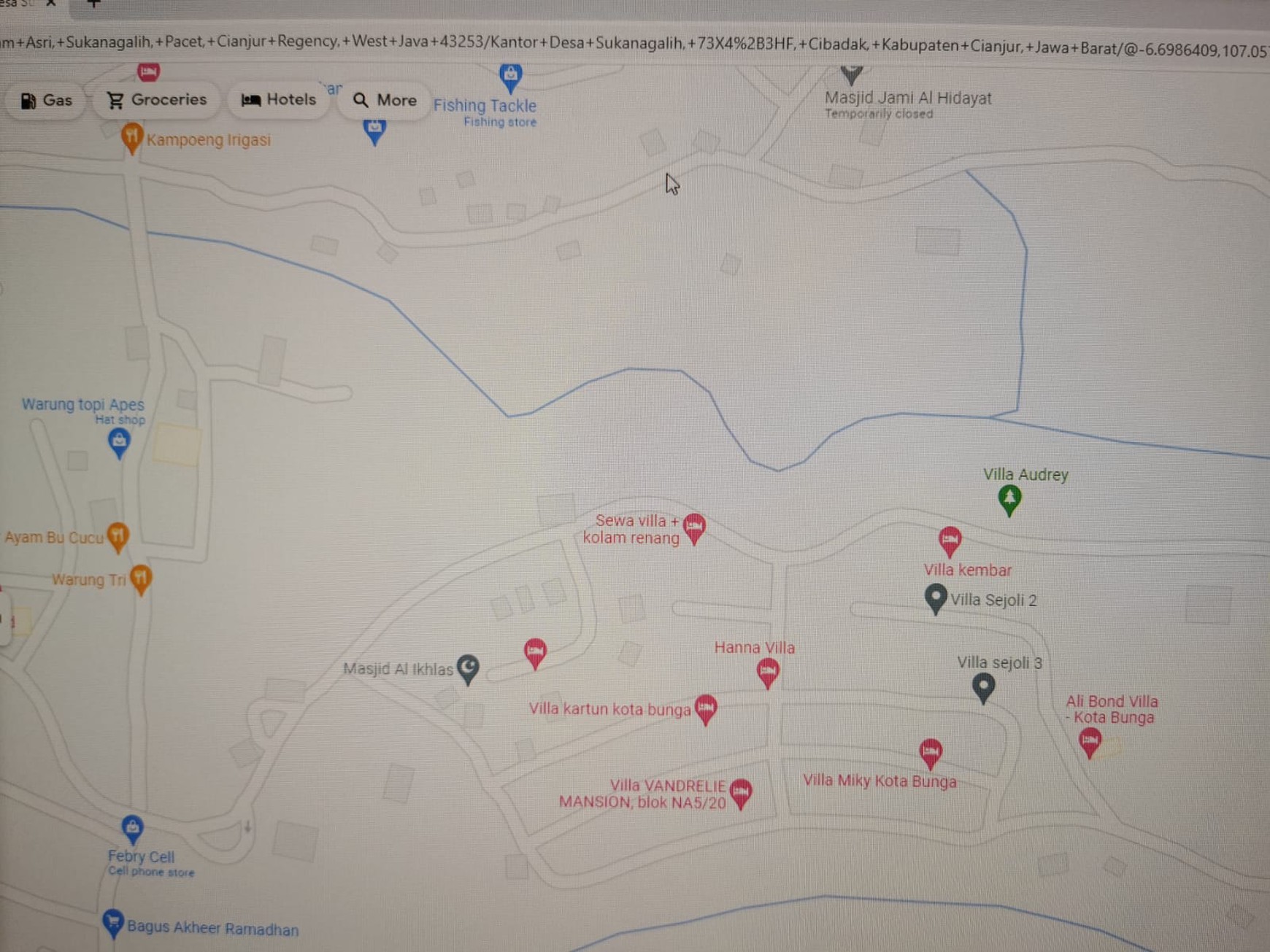 Kavling Di Desa Sukanagalih Puncak, Bogor
