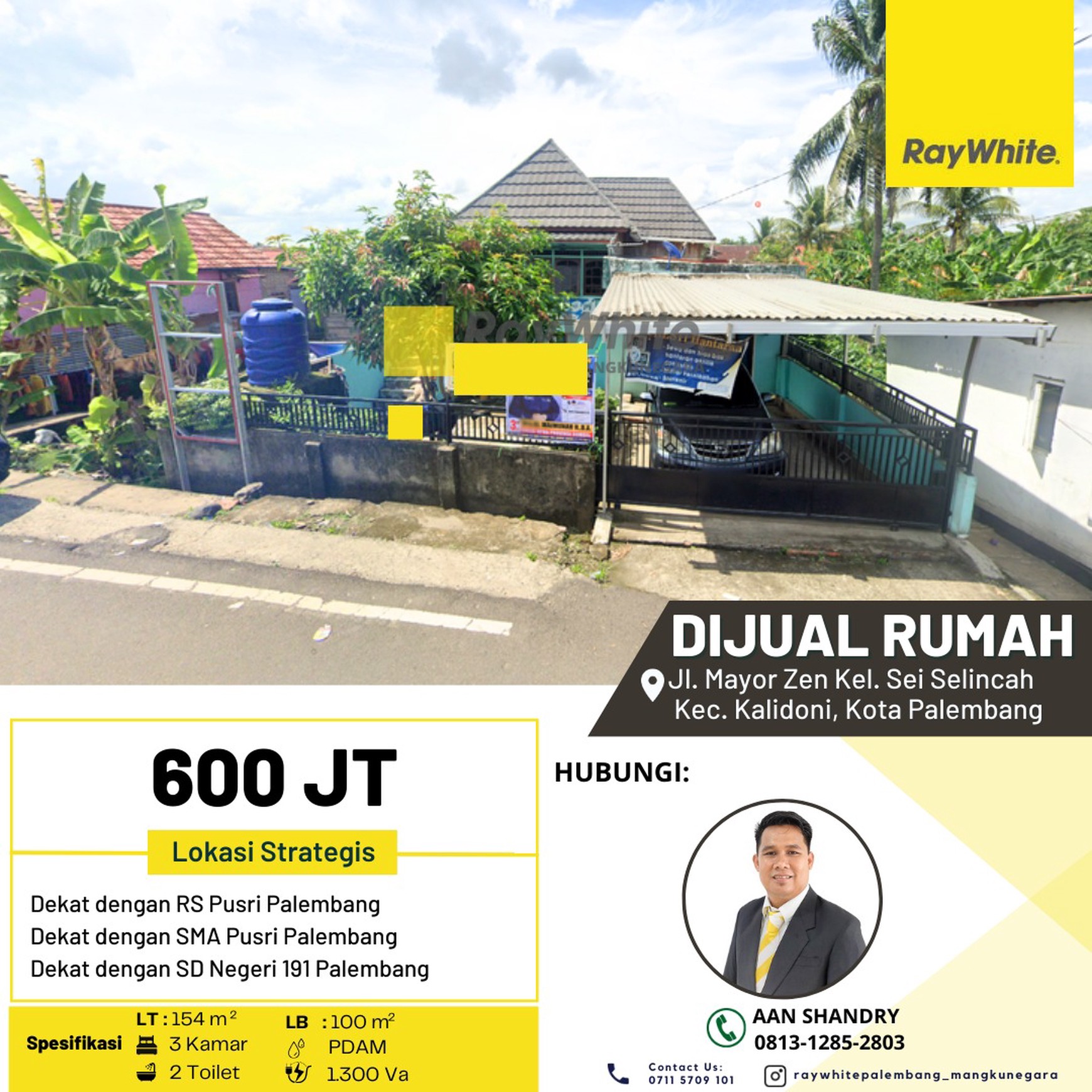 Dijual Tanah dan Rumah Bersertipikat