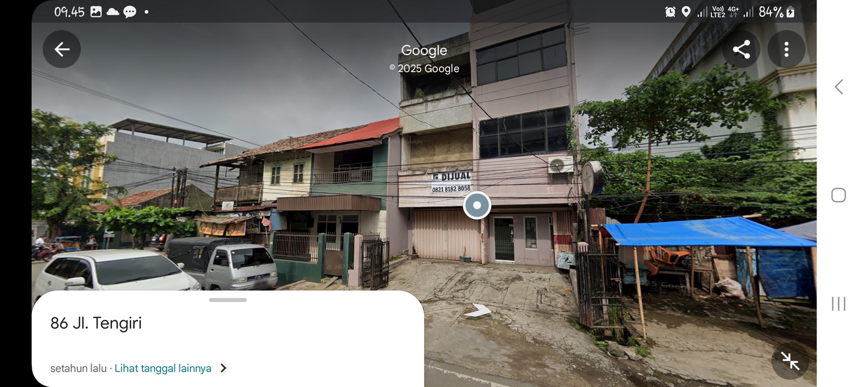 Ruko Teluk betung