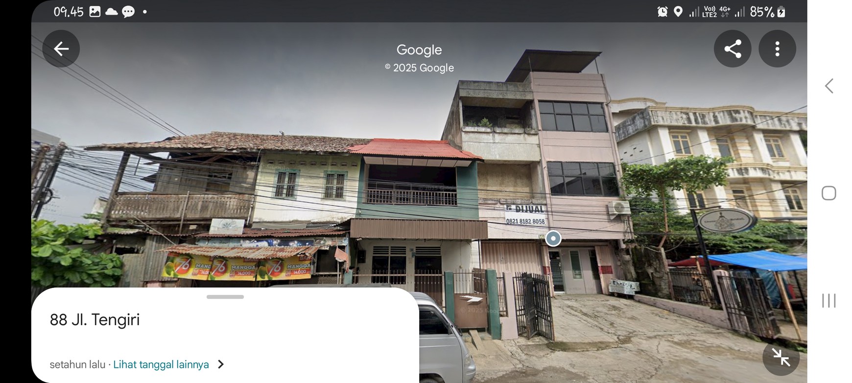 Ruko Teluk betung