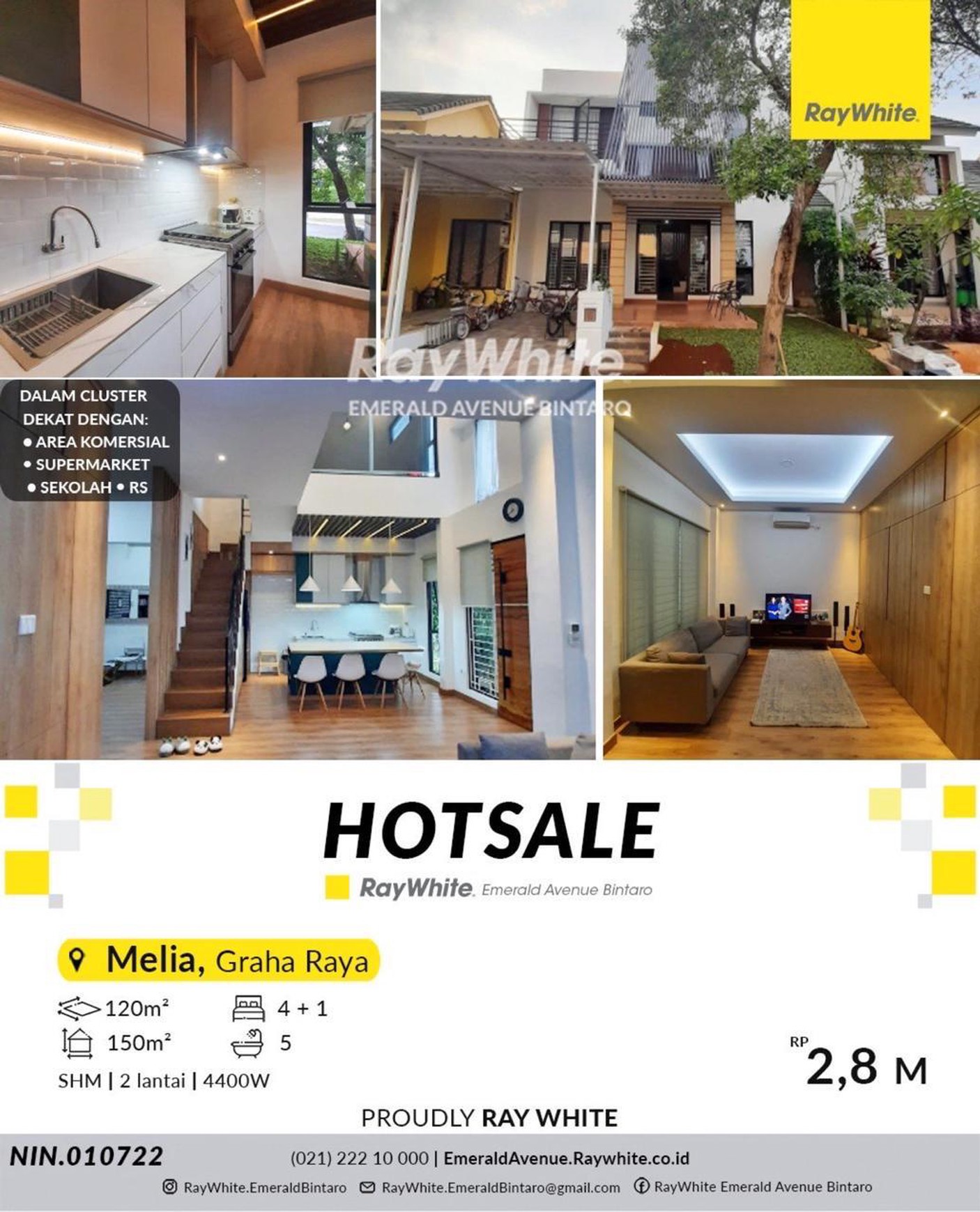 Rumah Bagus di Graha Raya