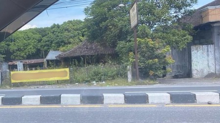 Tanah Pekarangan Strategis di Pinggir Jalan Raya Jogja-Magelang