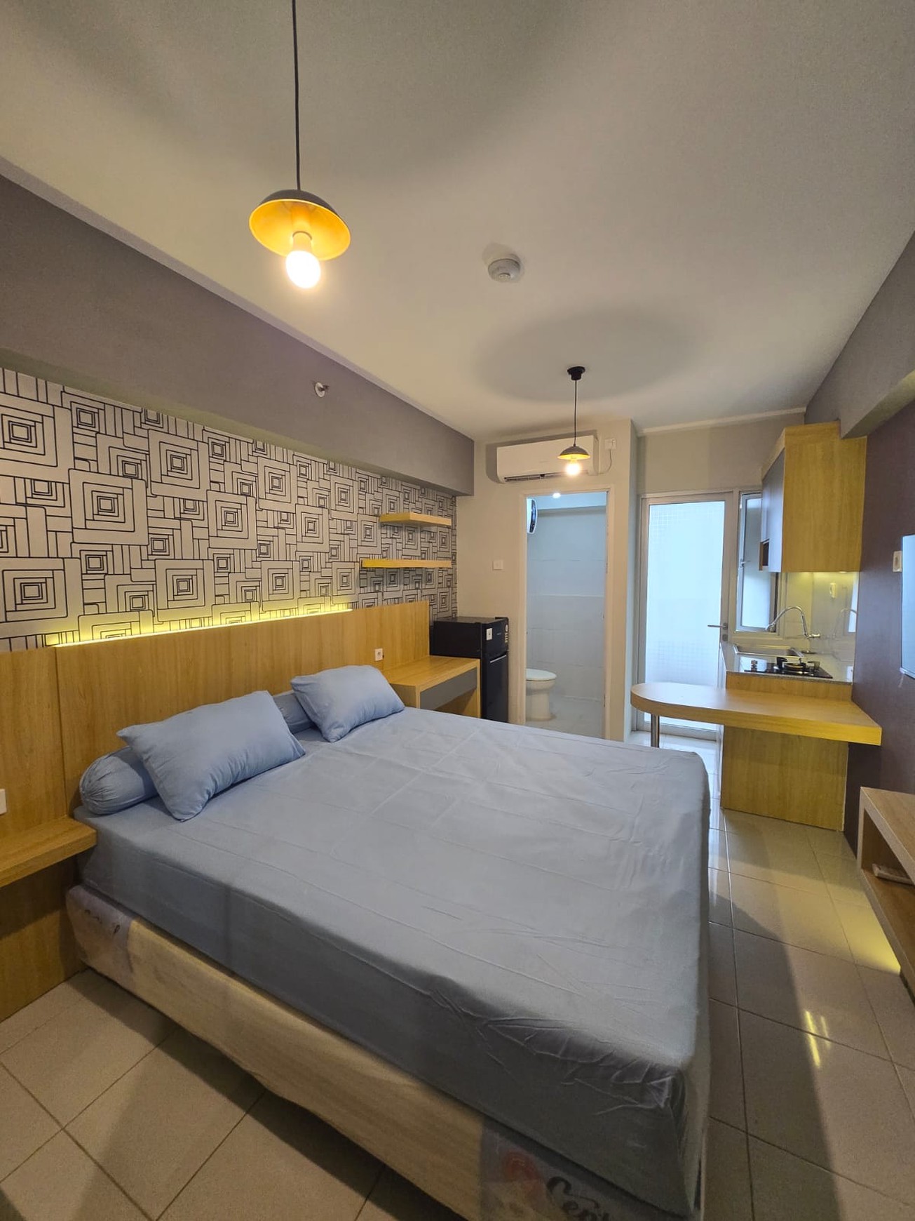 Apartemen Studio Full Furnished di Educity Tower Harvard lantai 6, Pakuwon City Surabaya Timur