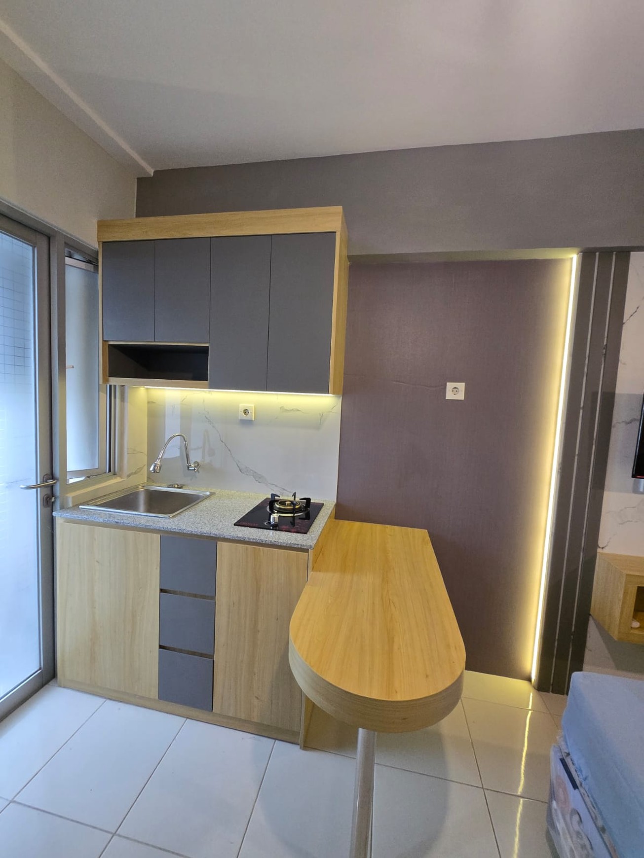 Apartemen Studio Full Furnished di Educity Tower Harvard lantai 6, Pakuwon City Surabaya Timur