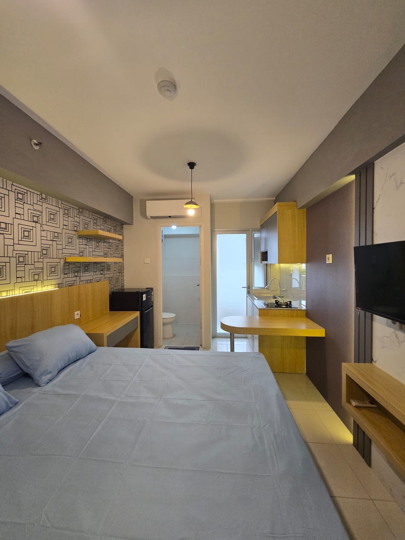 Apartemen Studio Full Furnished di Educity Tower Harvard lantai 6, Pakuwon City Surabaya Timur