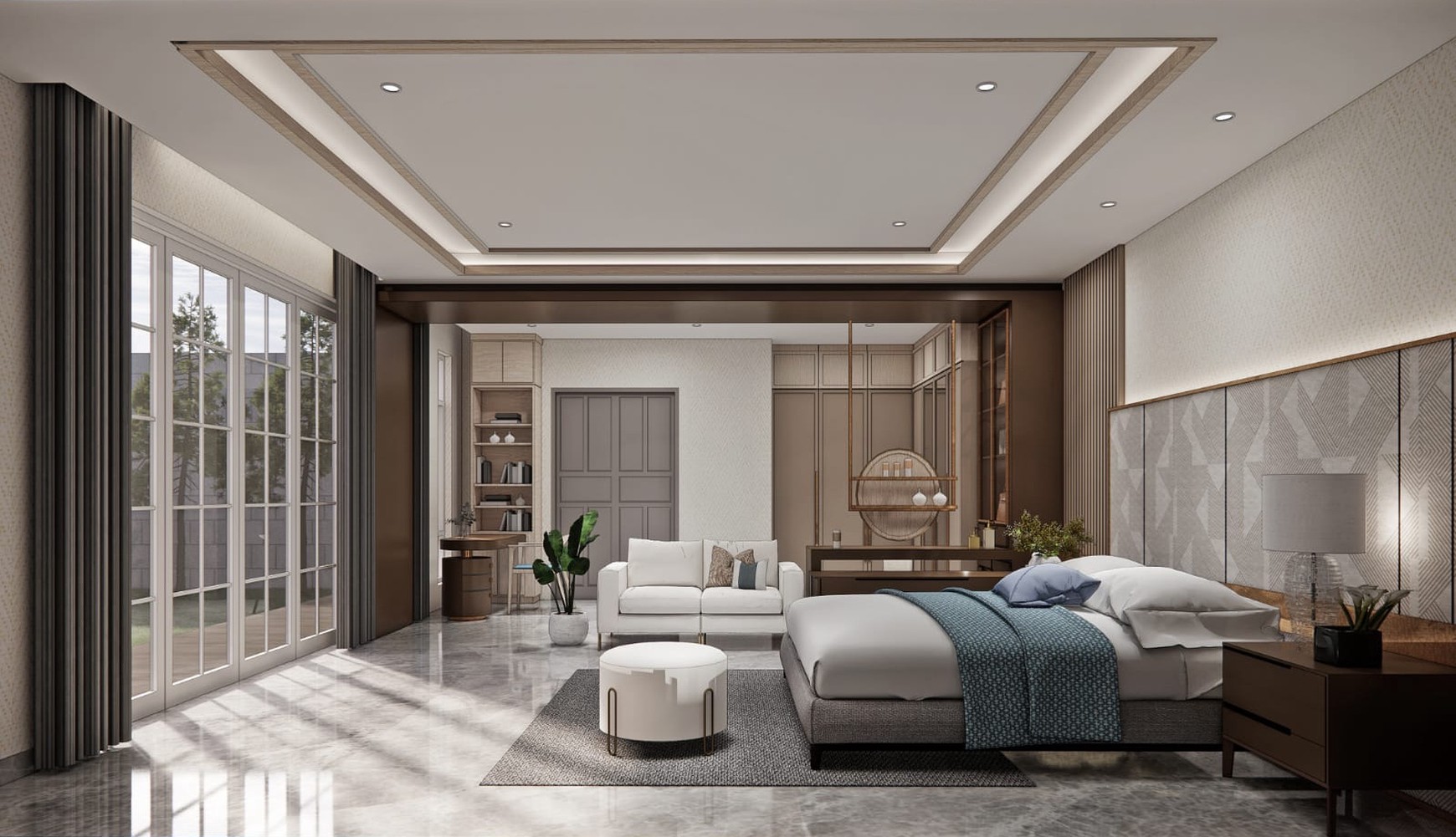 Dijual Rumah Baru Royal Residence Raya Luar Cluster Bonus Semi Furnished Dekat Citraland, Pakuwon Indah , Graha Family