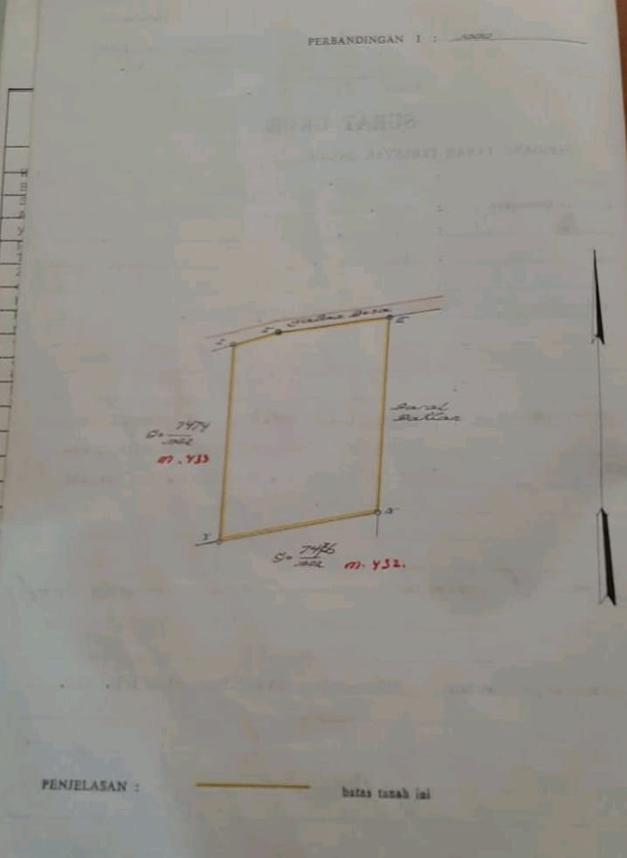 Dijual segera tanah di Klapa Nunggal setengah dari harga NJOP