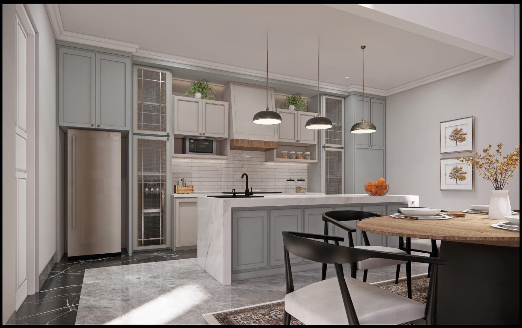 Dijual Rumah Baru Semi Furnished Royal Residence Surabaya Barat