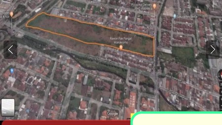LANGKA ..3,6 Ha Tanah /Kavling  SURABAYA SELATAN  hanya Rp.10 jt/m2 Nego sampai Deal