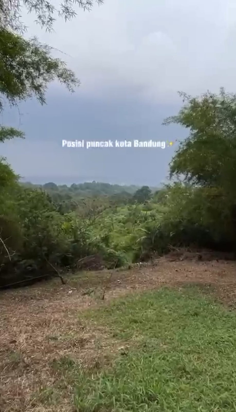 DIJUAL TANAH KOSONG POSISI PUNCAK KOTA BANDUNG