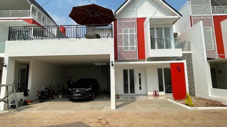 Rumah Siap Huni 2 Lantai Lokasi Aman Tentram dan Asri di Pondok Gede Jatibening