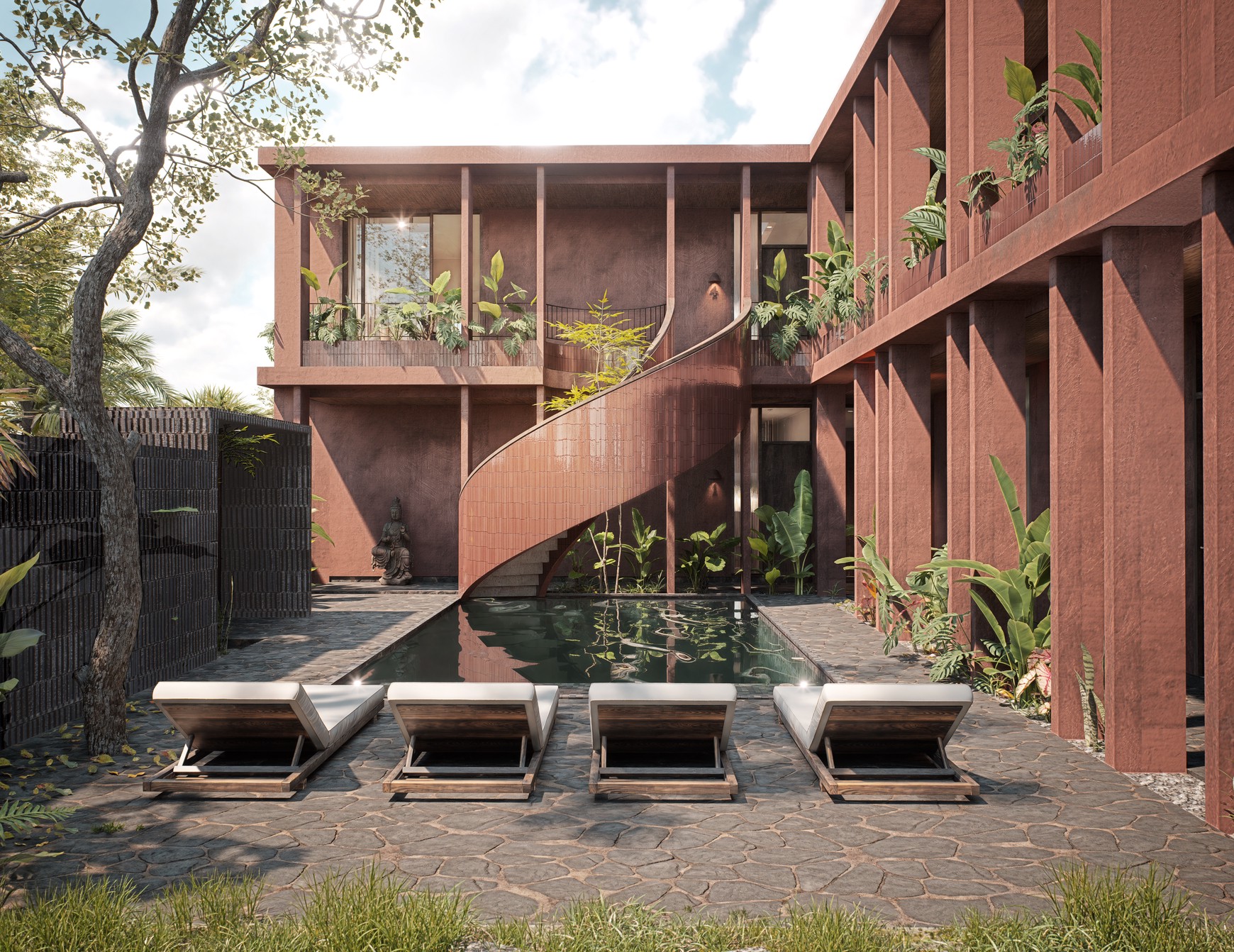 Leasehold - Modern Balinese living, rooted in culture Aparments in Buduk, Munggu, Bali