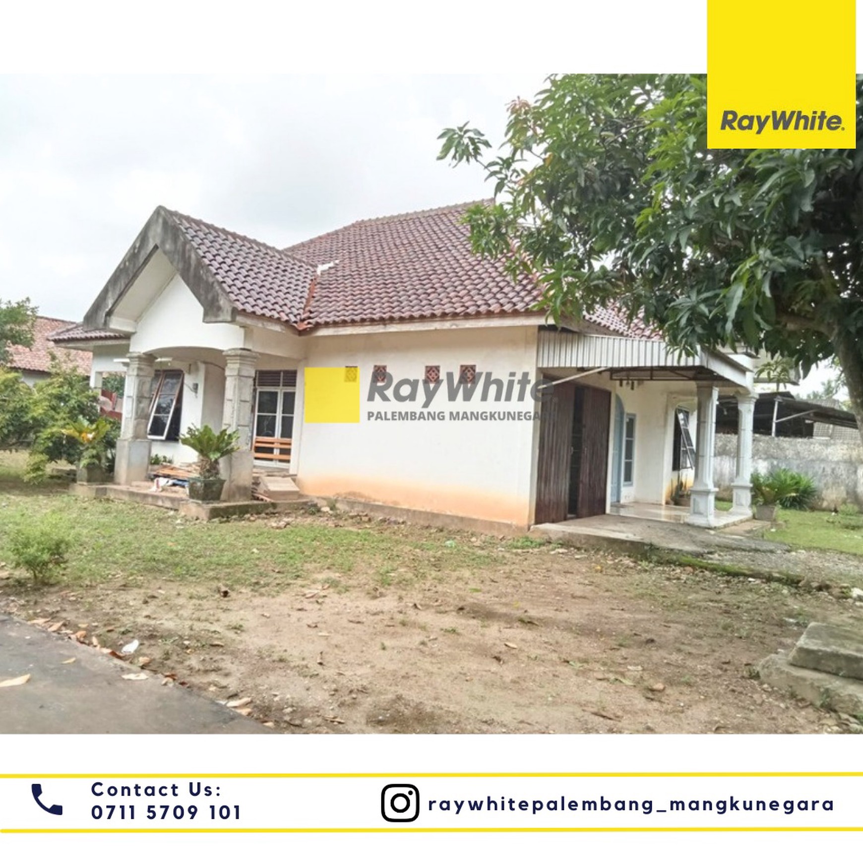 Rumah Dijual luas Tanah 598 m2 di Maskarebet Palembang