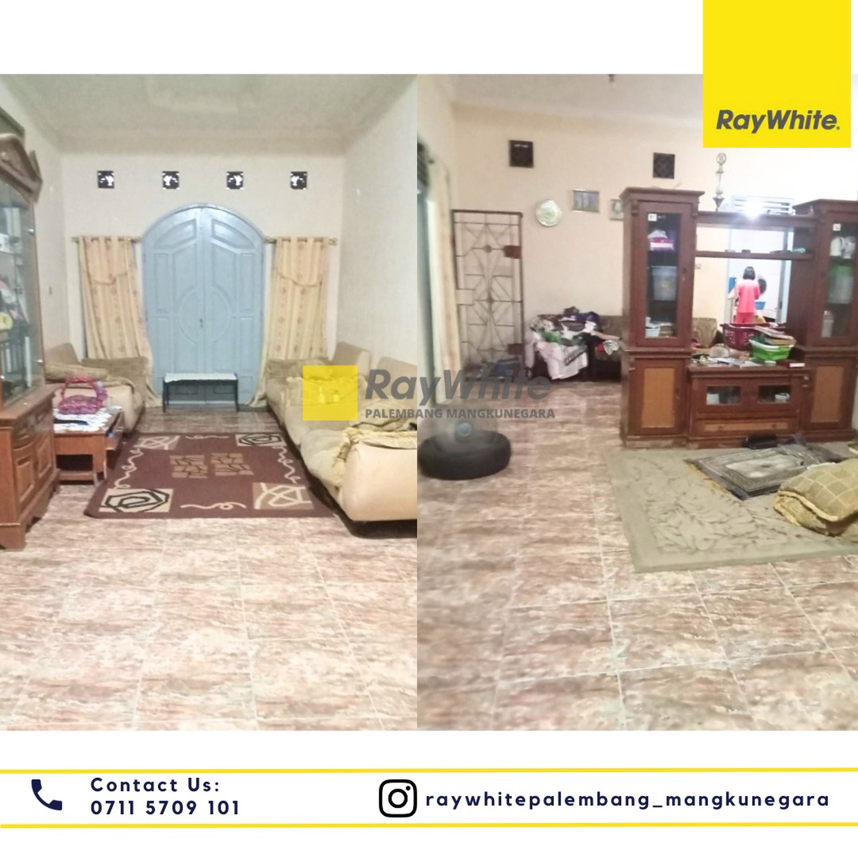 Rumah Dijual luas Tanah 598 m2 di Maskarebet Palembang