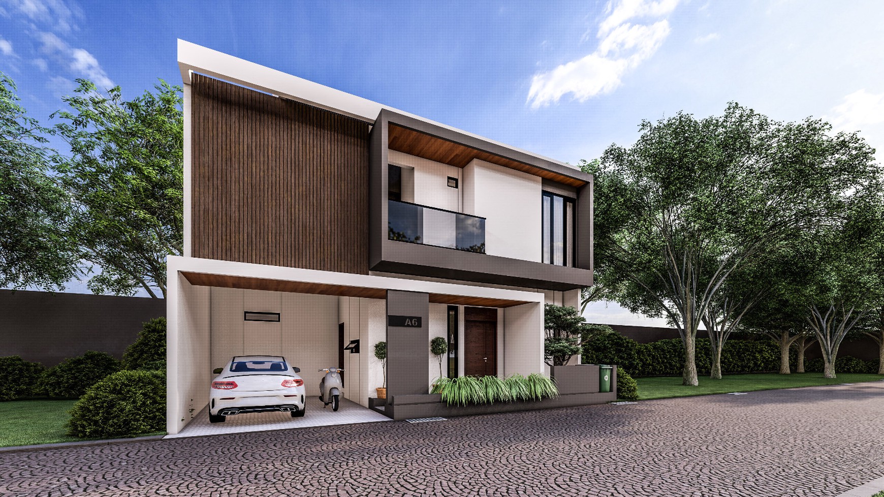 Rumah Mewah Siap Bangun Lokasi Strategis dalam Perum di Jalan Palagan km 11 Ngaglik Sleman 