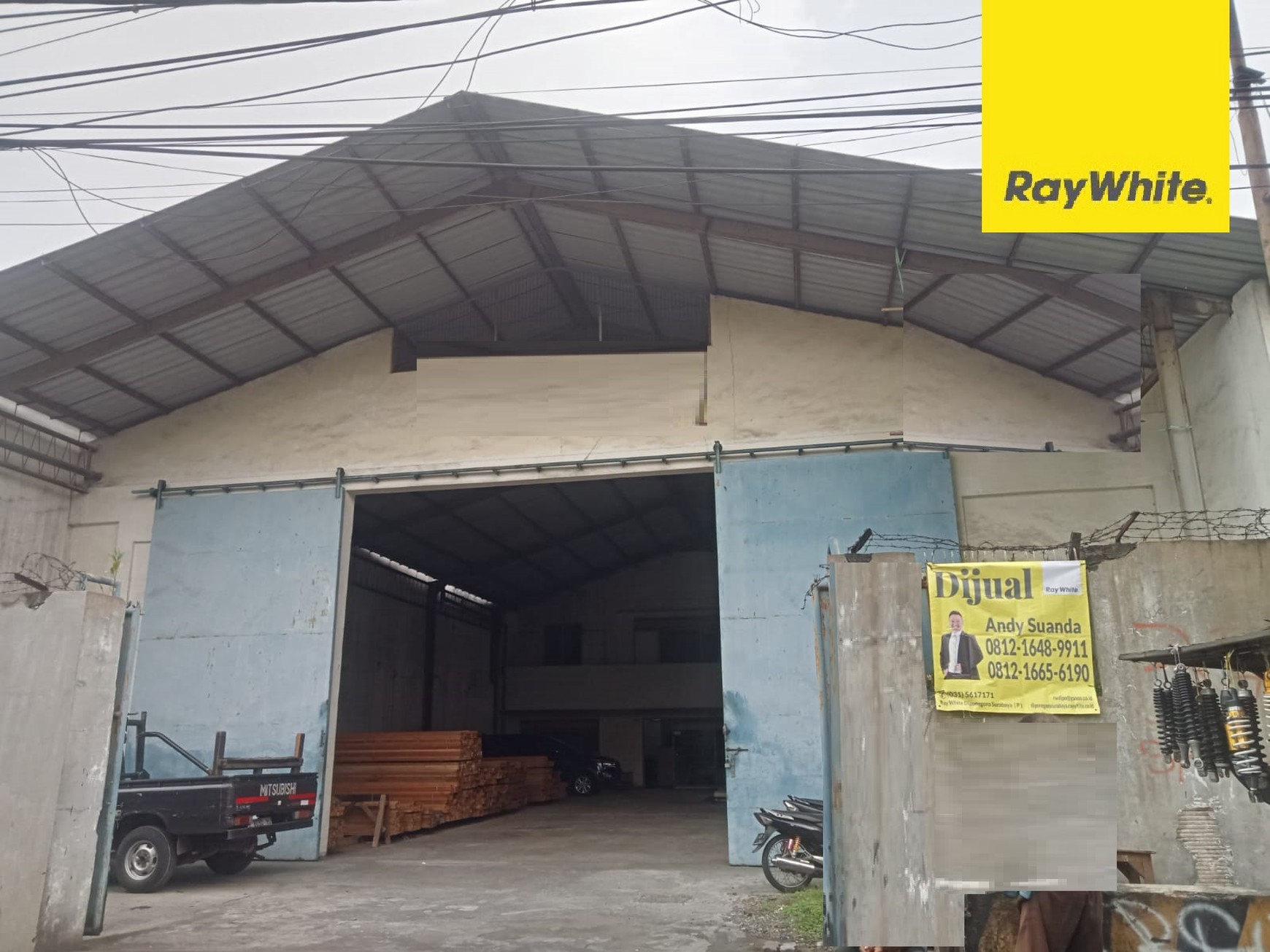 Dijual Gudang SHM di Nol Jl Raya Demak Surabaya