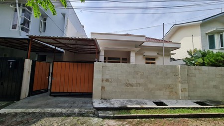 Rumah Tinggal 1 Lantai + Rooftop di Pejaten Mas Pasar Minggu