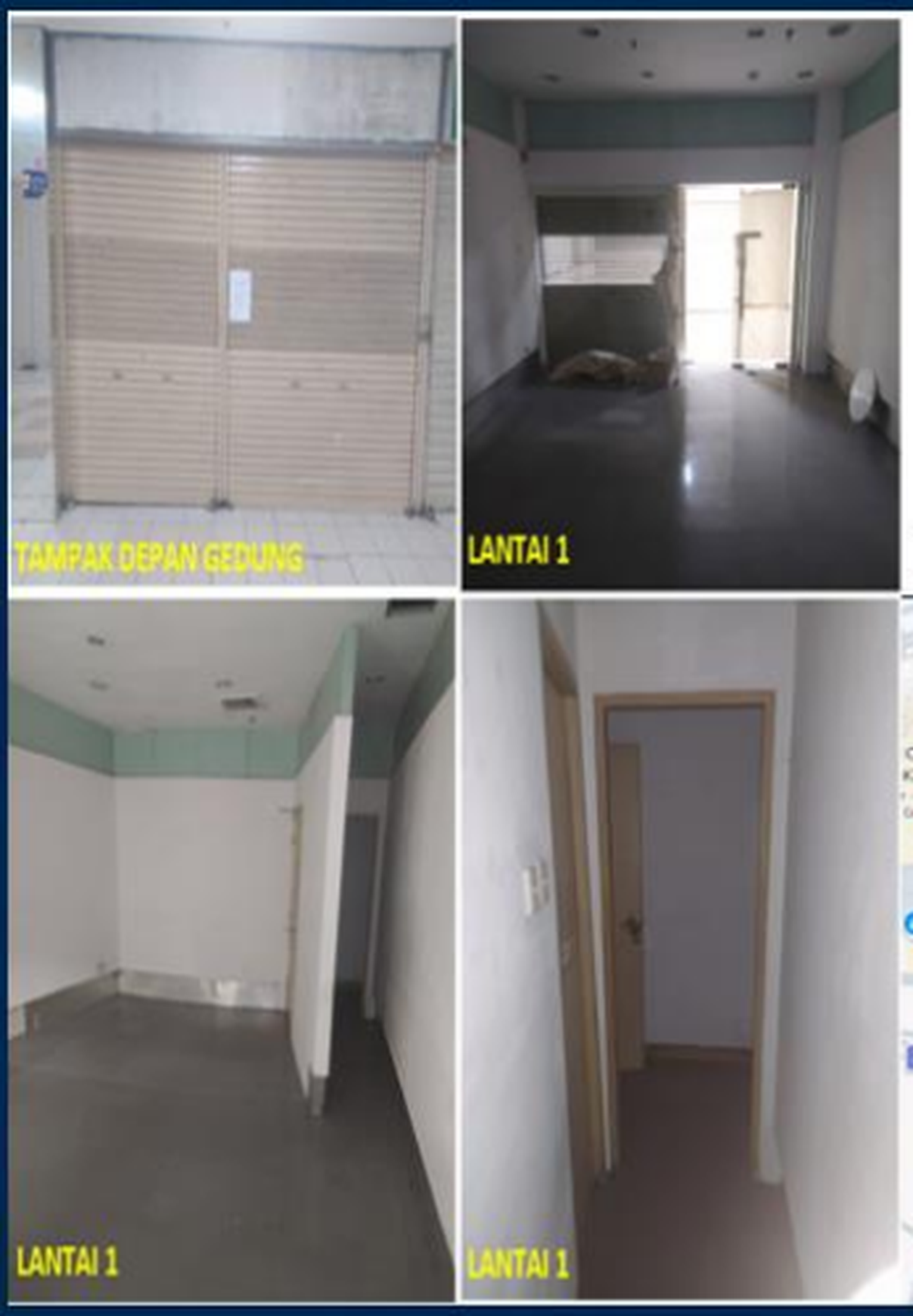 Ruko 1 Lantai Lokasi Strategis Pusat Kota @Jakarta Utara