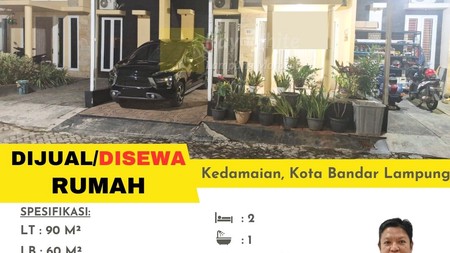 DIJUAL/SEWA RUMAH DI KEDAMAIAN