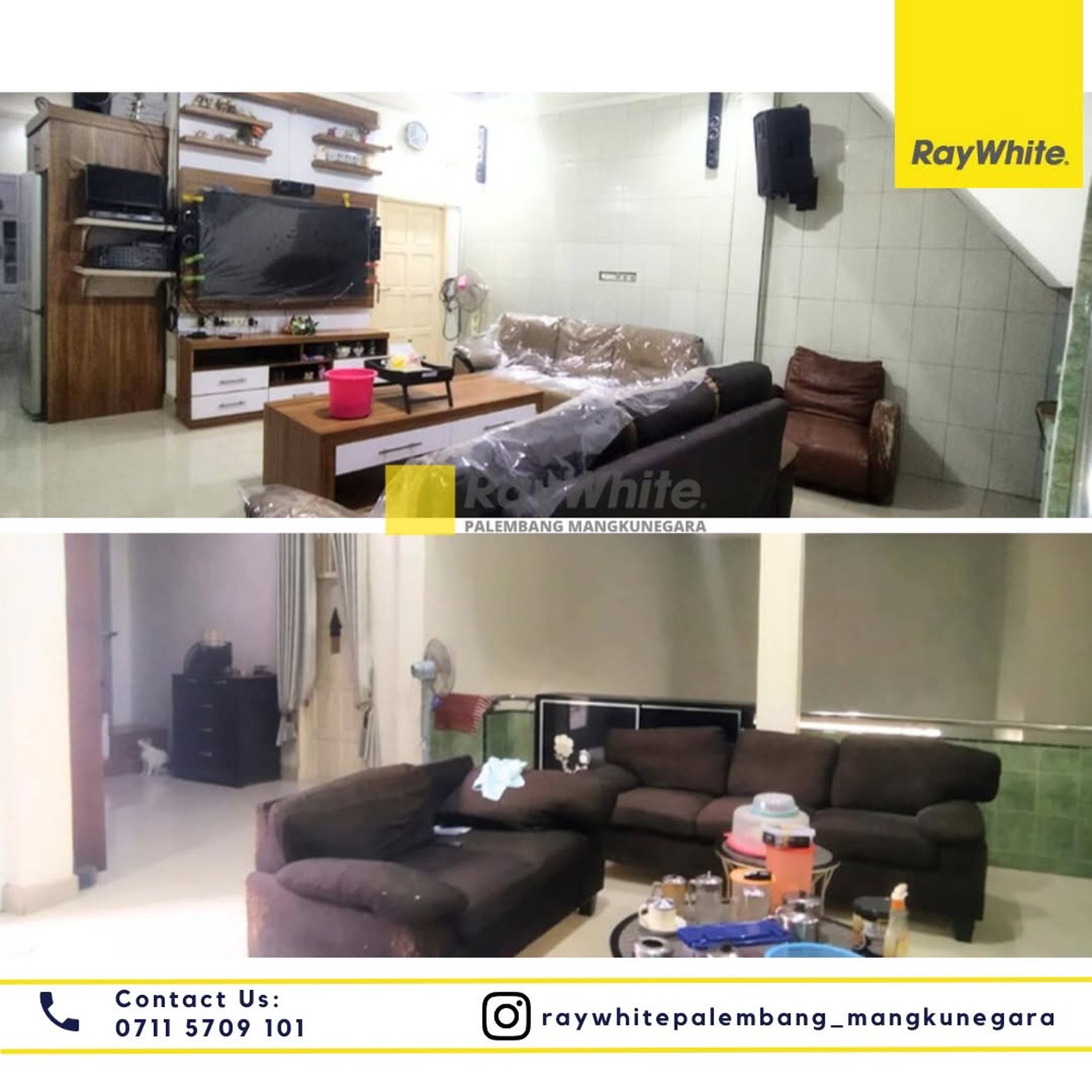 Dijual Rumah Full Furnished di Jl Letjen Simanjuntak Kel Pahlawan Kota Palembang