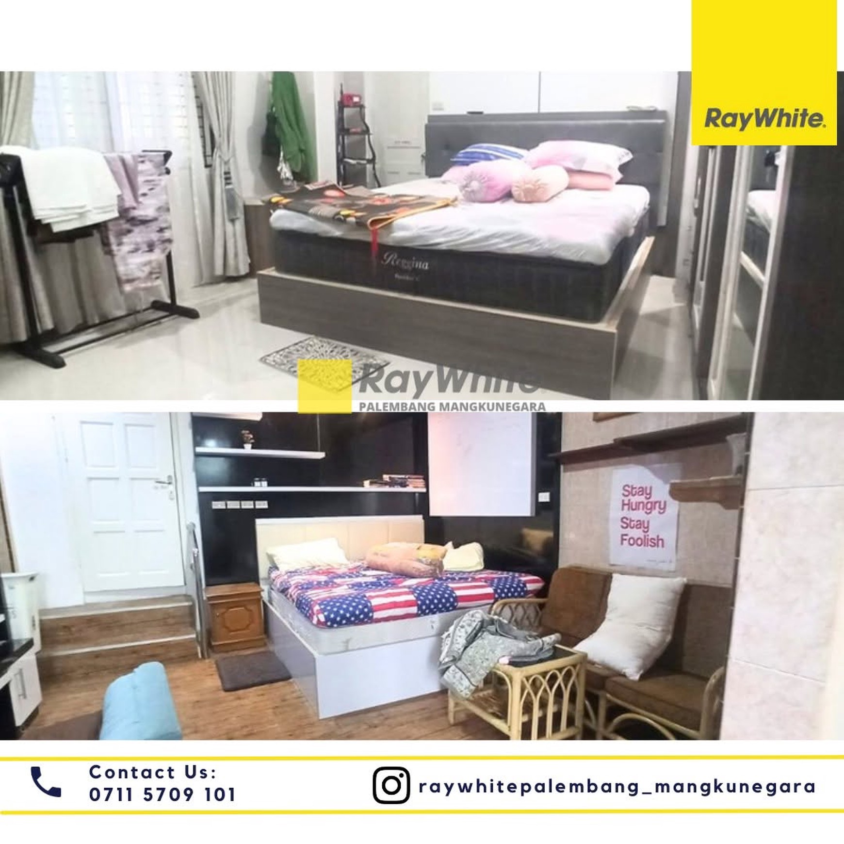 Dijual Rumah Full Furnished di Jl Letjen Simanjuntak Kel Pahlawan Kota Palembang