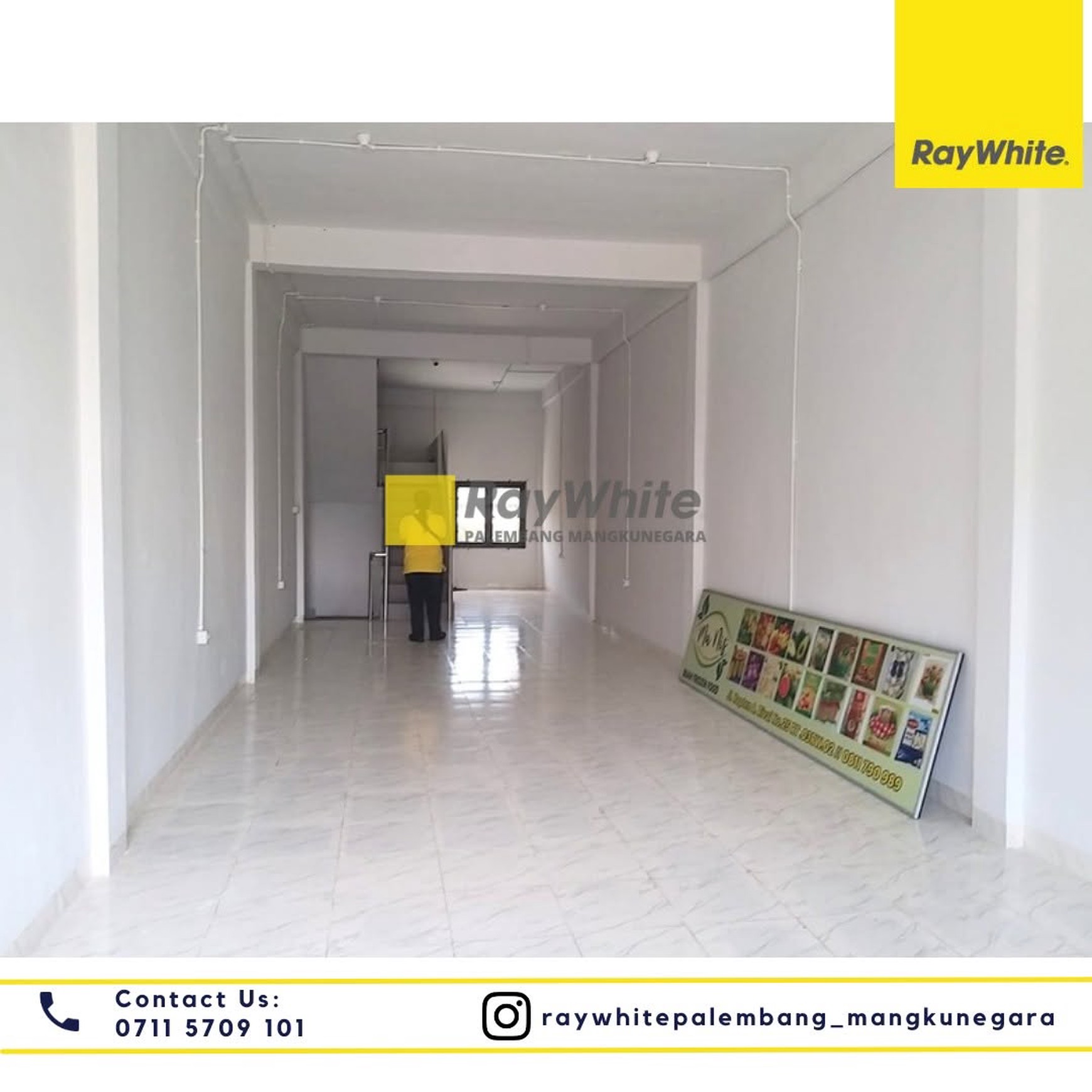 Disewakan Ruko 1 Pintu di Jl Kapten A Rivai Kota Palembang