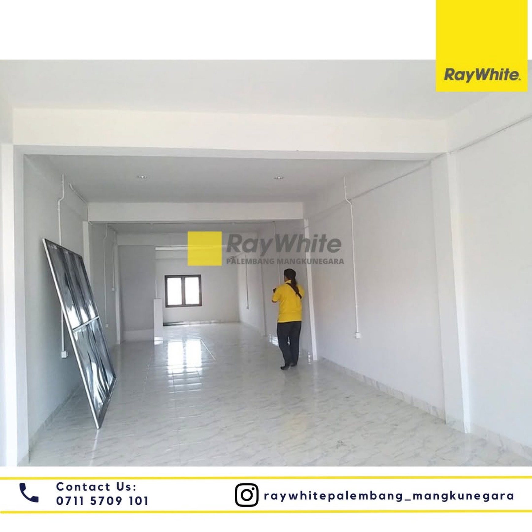 Disewakan Ruko 1 Pintu di Jl Kapten A Rivai Kota Palembang