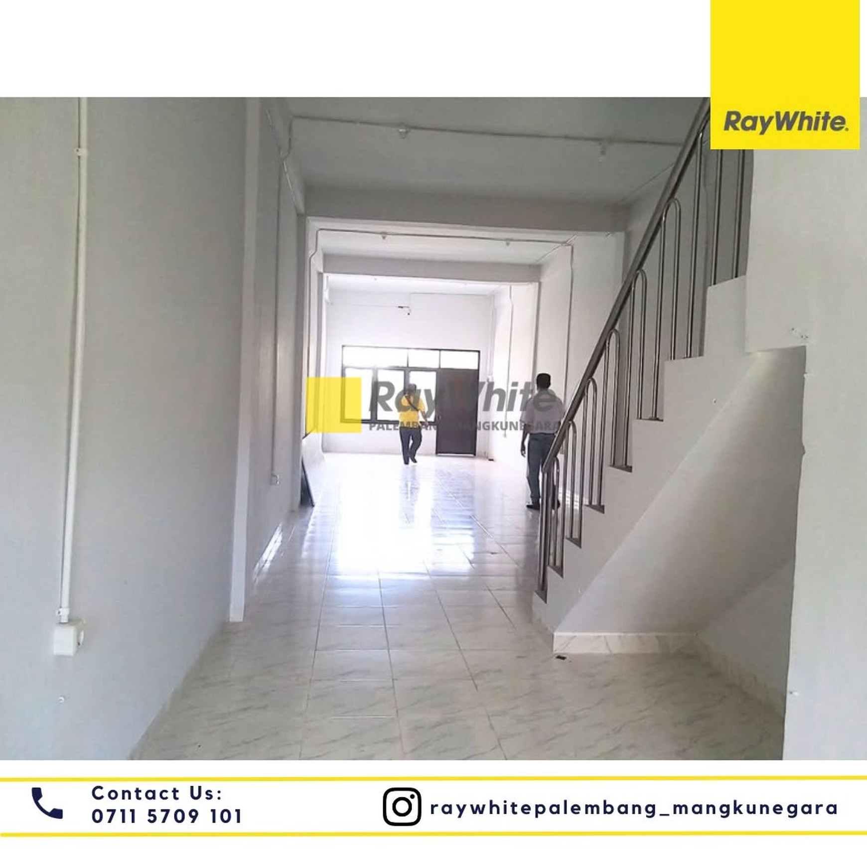 Disewakan Ruko 1 Pintu di Jl Kapten A Rivai Kota Palembang