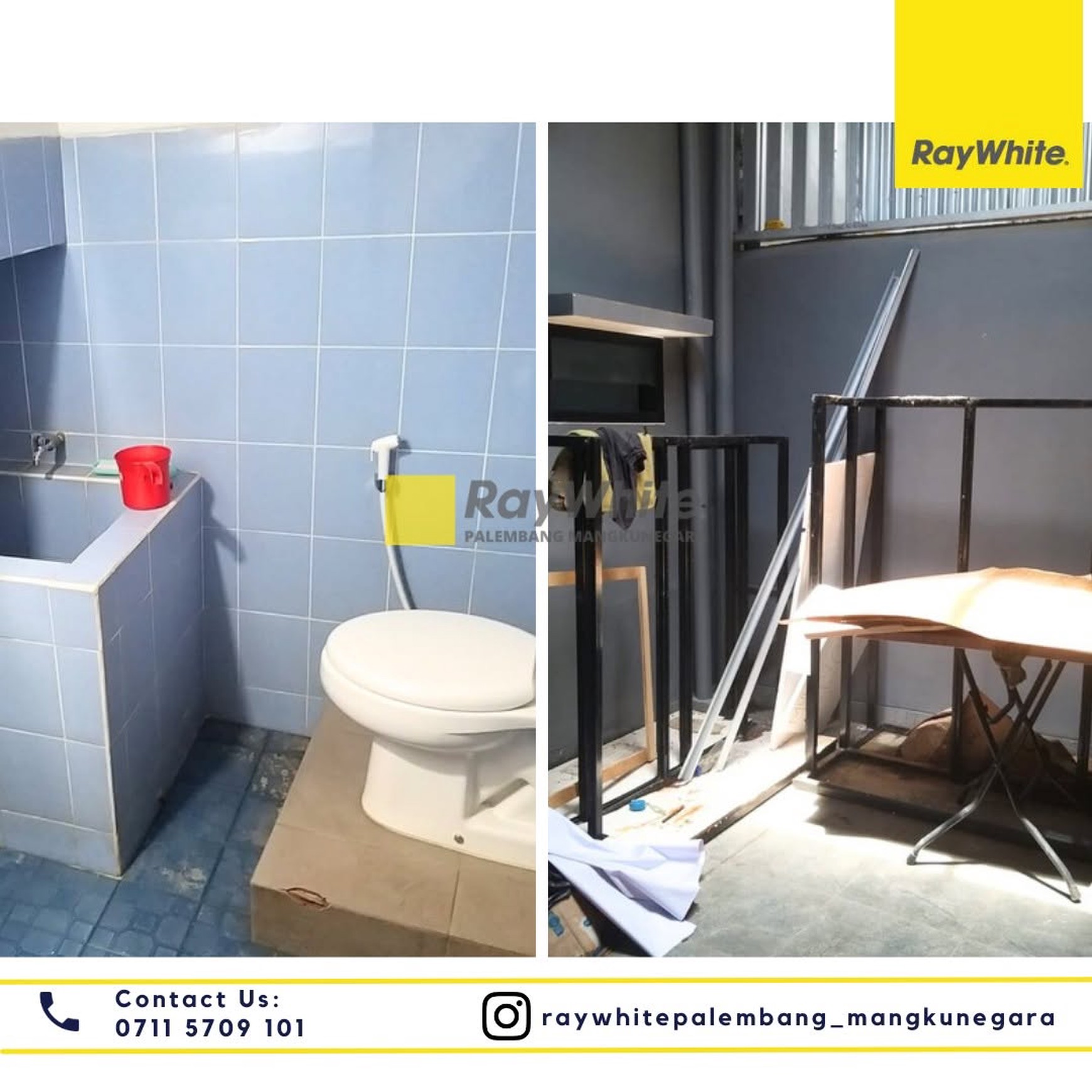 Disewakan Ruko 1 Pintu di Jl Kapten A Rivai Kota Palembang