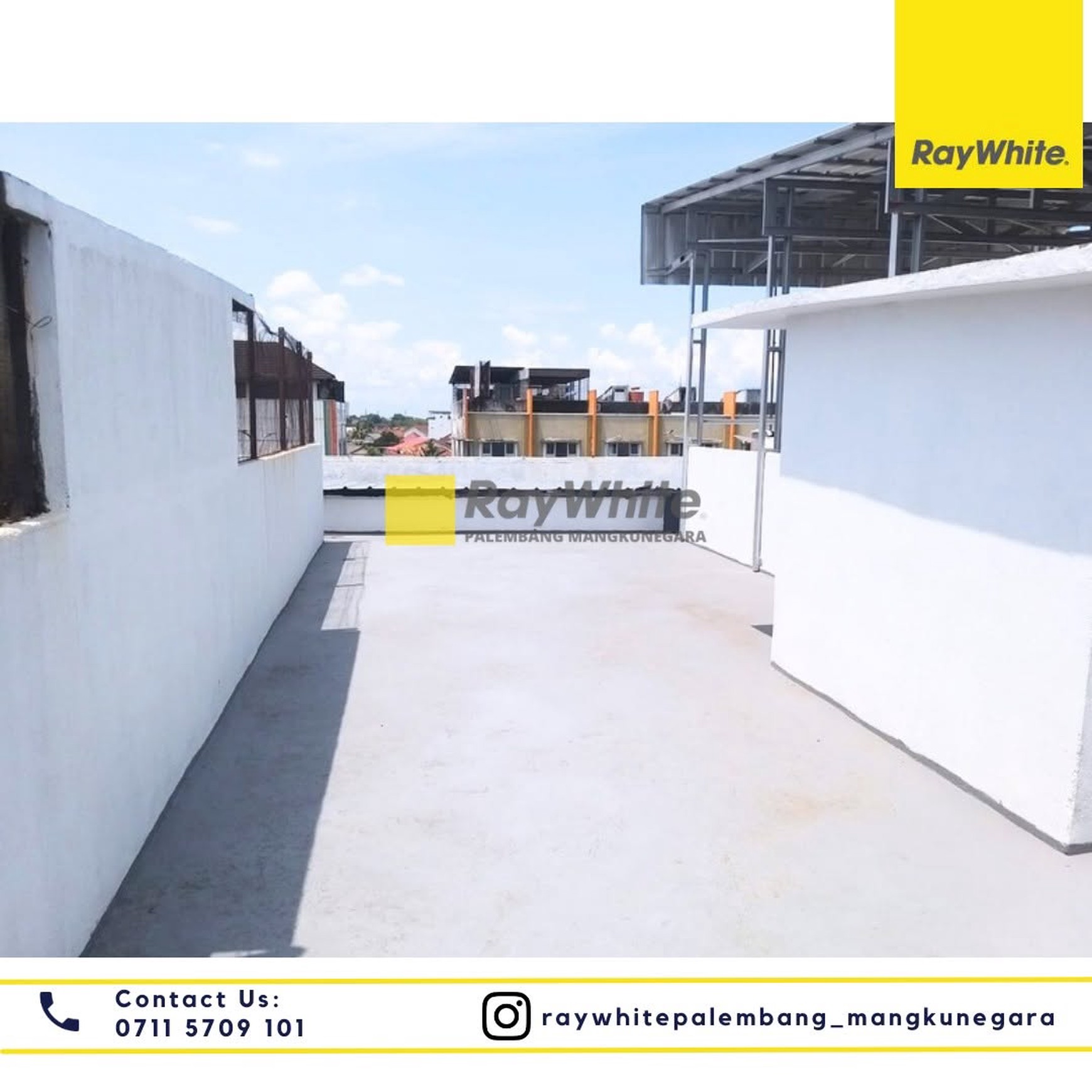 Disewakan Ruko 1 Pintu di Jl Kapten A Rivai Kota Palembang