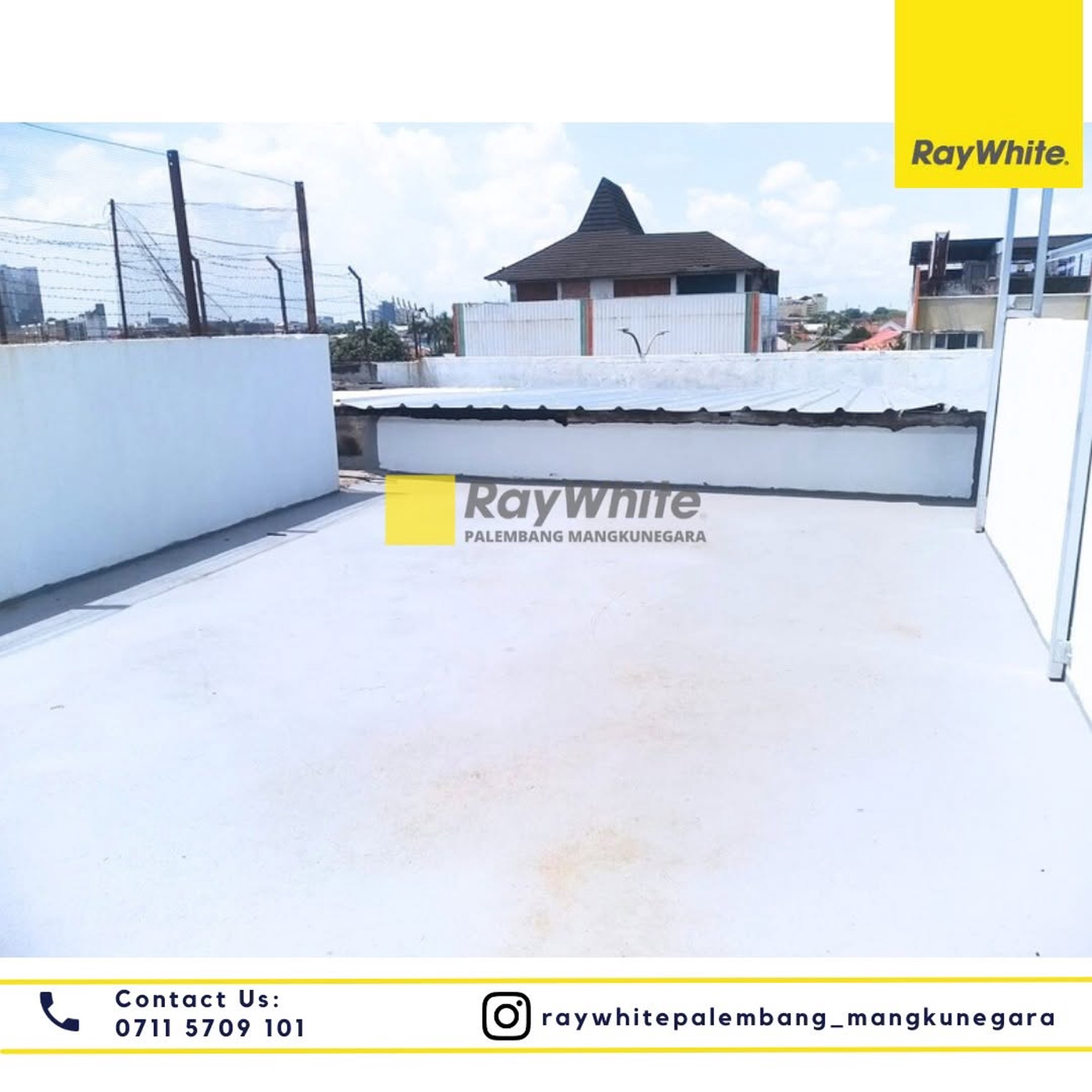 Disewakan Ruko 1 Pintu di Jl Kapten A Rivai Kota Palembang